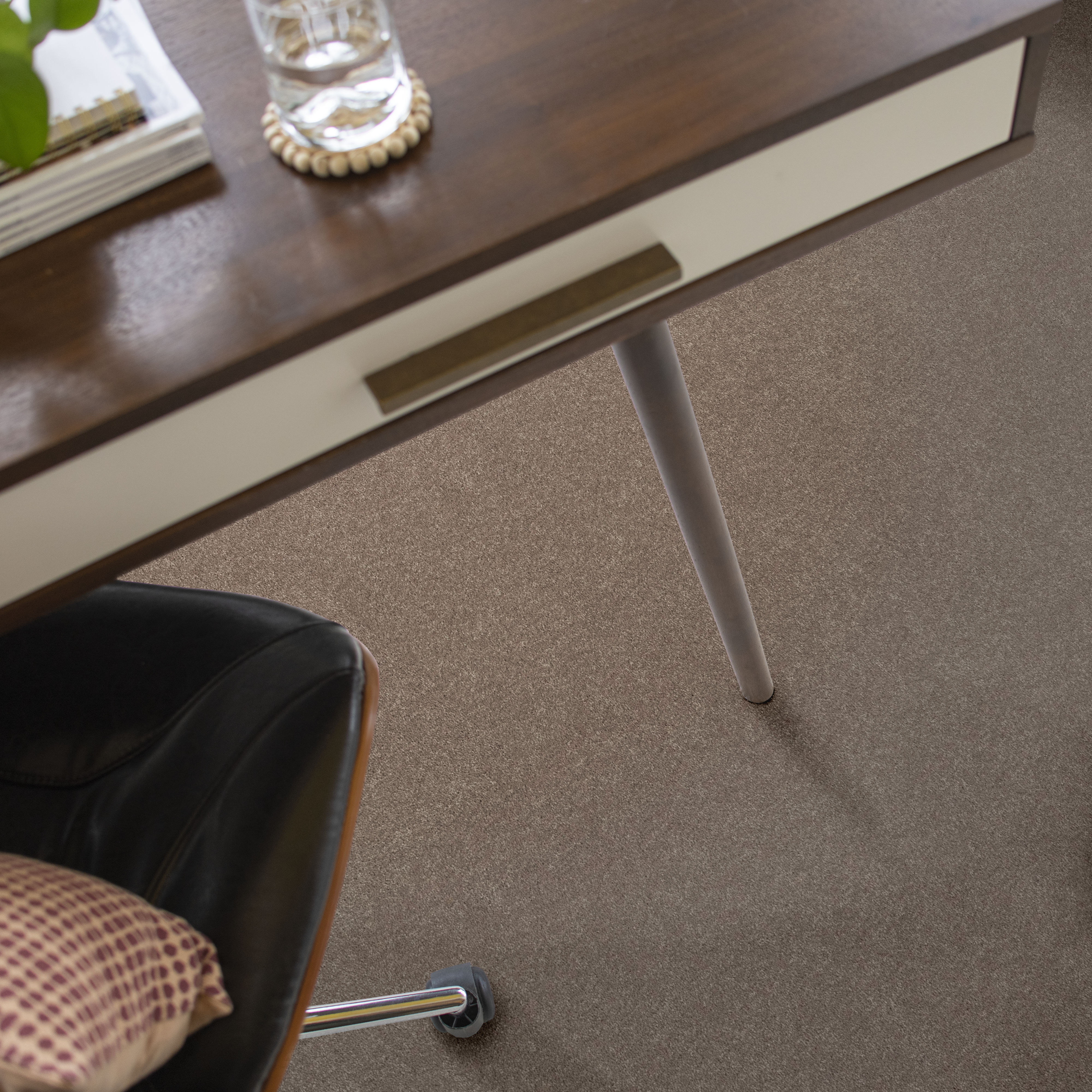 フォーカススリム for Salon Easy Spirit Ii 12' - Treebark Carpet | Shaw Floors